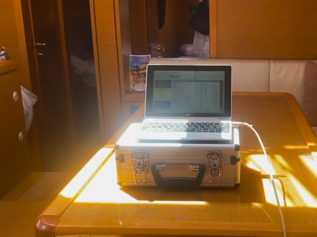 odenador motor yanmar diagnostico velero averia