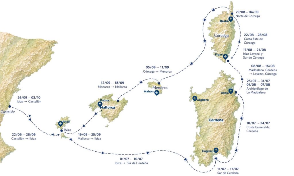 Mapa-Baleares-Córcega-Cerdeña-Ruta-Allende-los-Mares