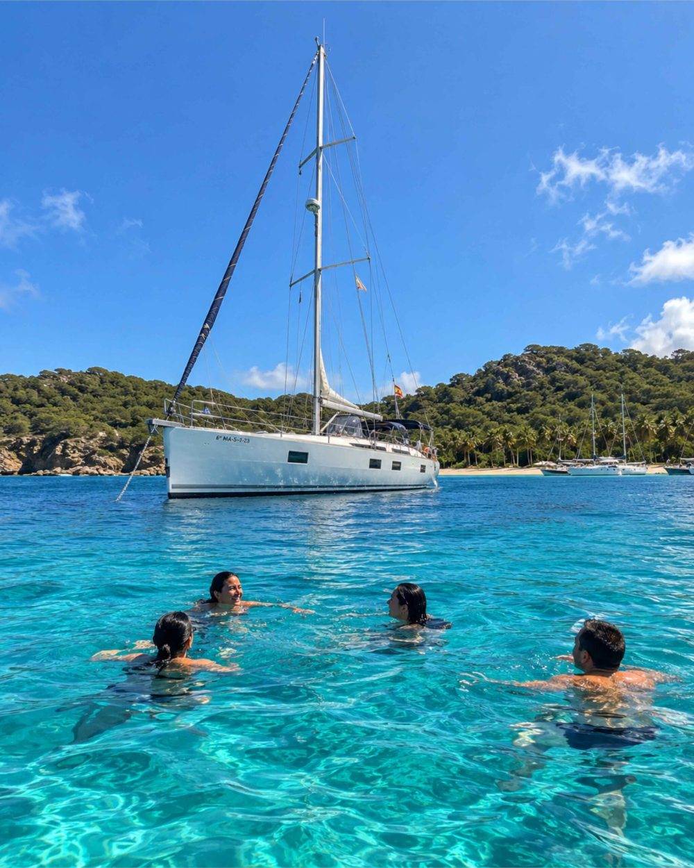 caribe allende los mares baño aguas turquesas